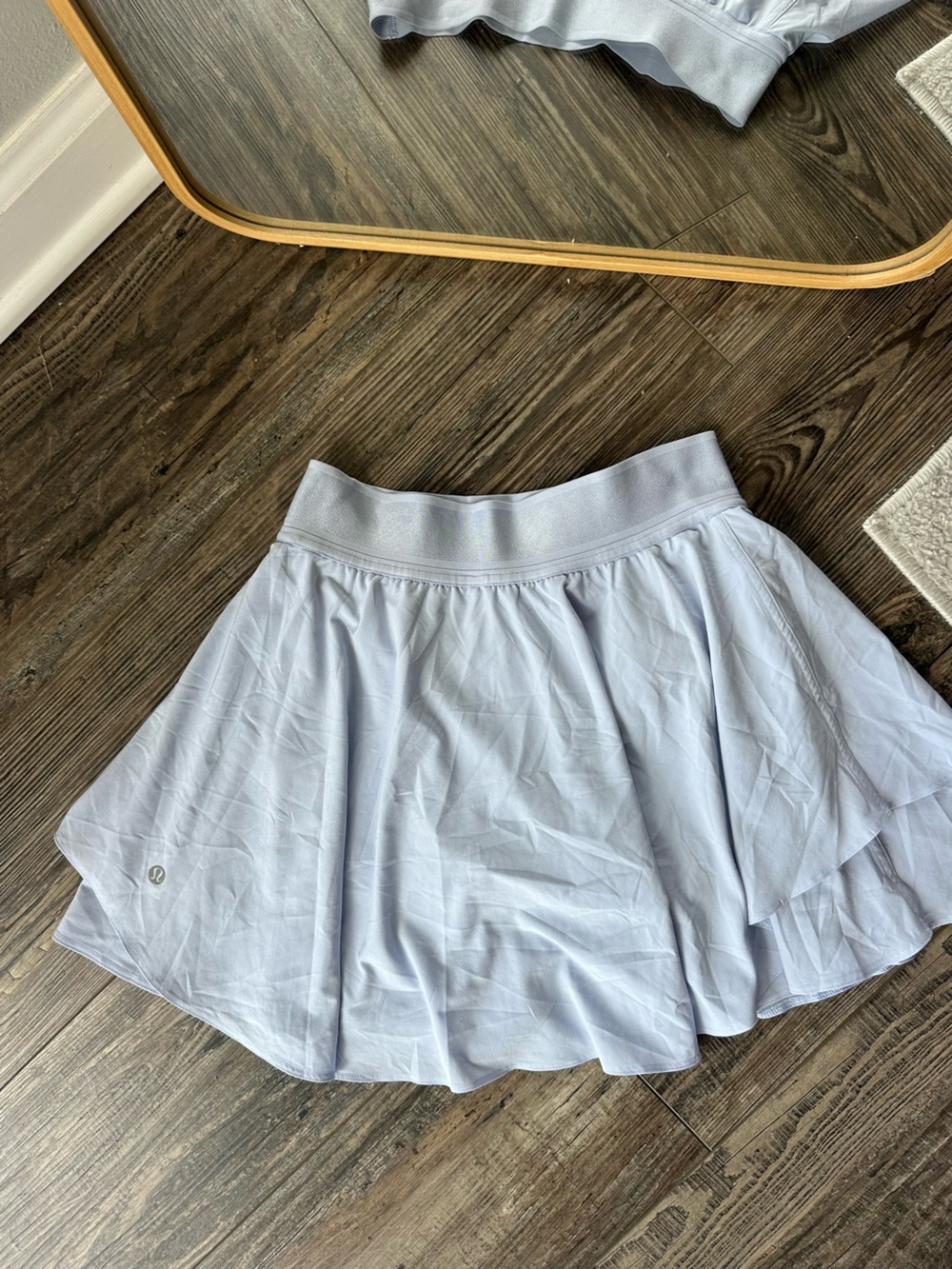 lululemon athletica Pale Blue Court revival Skirt